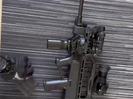 兵锋分体95改冰凉长弓,包裹导轨套件,帅就完了!