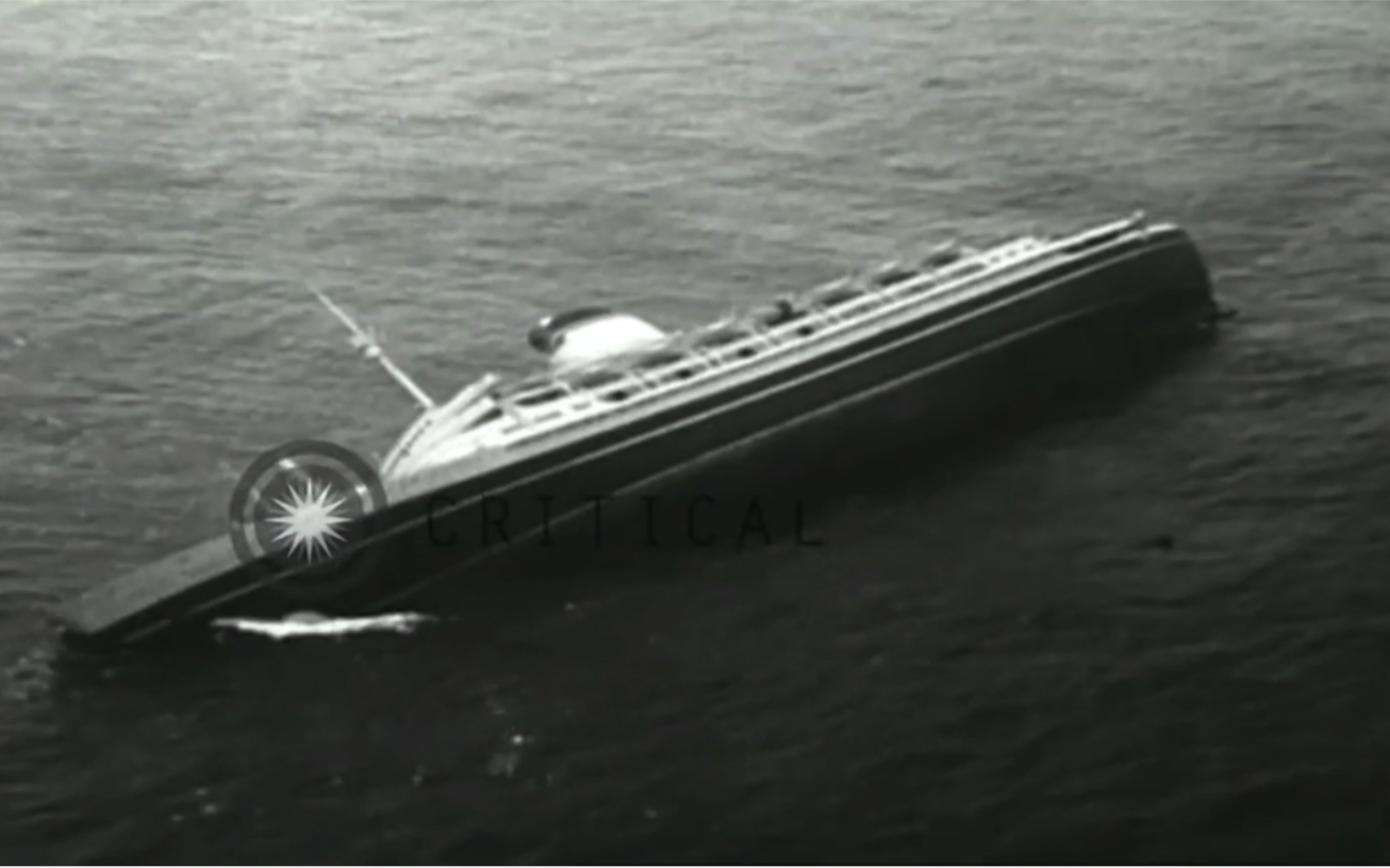 [图]The Sinking Of Italian Luxury Liner Andrea Doria 意大利豪华邮轮安德里亚·多利亚号的沉没