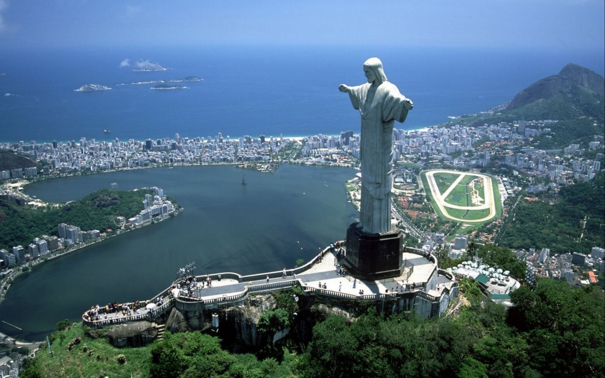 巴西耶稣雕像图片图片