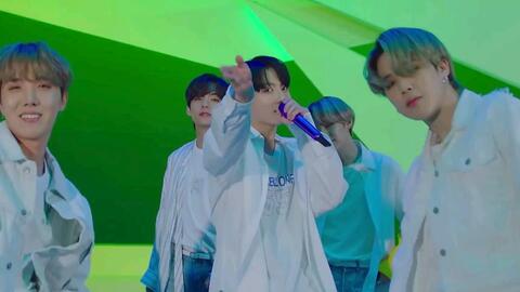 防弹少年团 Bts最新现场表演新单 On Boy With Luv 超清出炉 哔哩哔哩 つロ干杯 Bilibili
