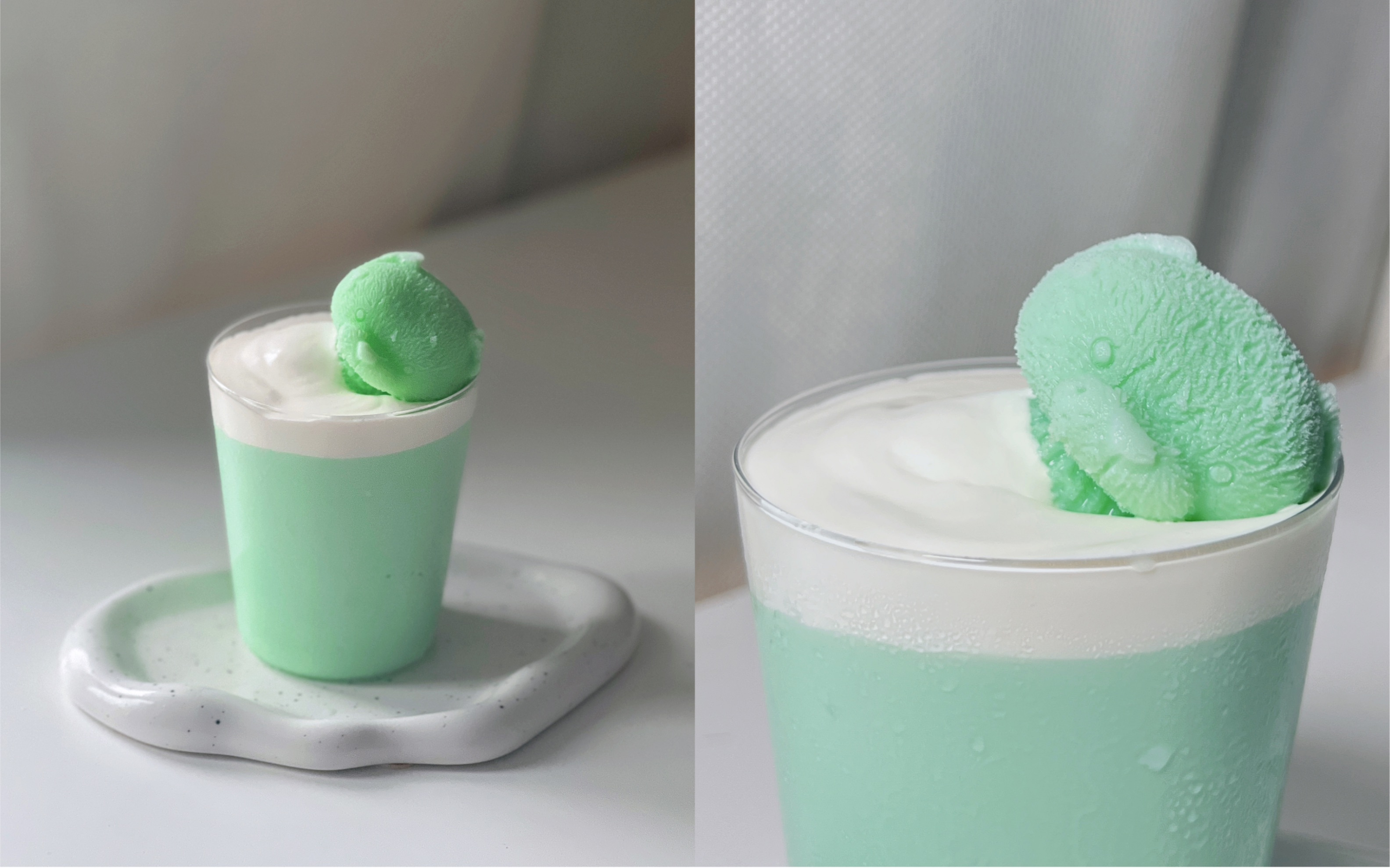 home drink|春日浪漫91可可爱爱的薄荷奶绿
