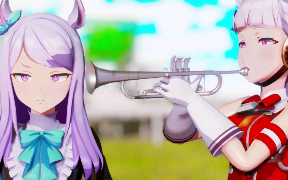 【mmd赛马娘】煽情グルメレース【麦昆&ゴ黄金船】