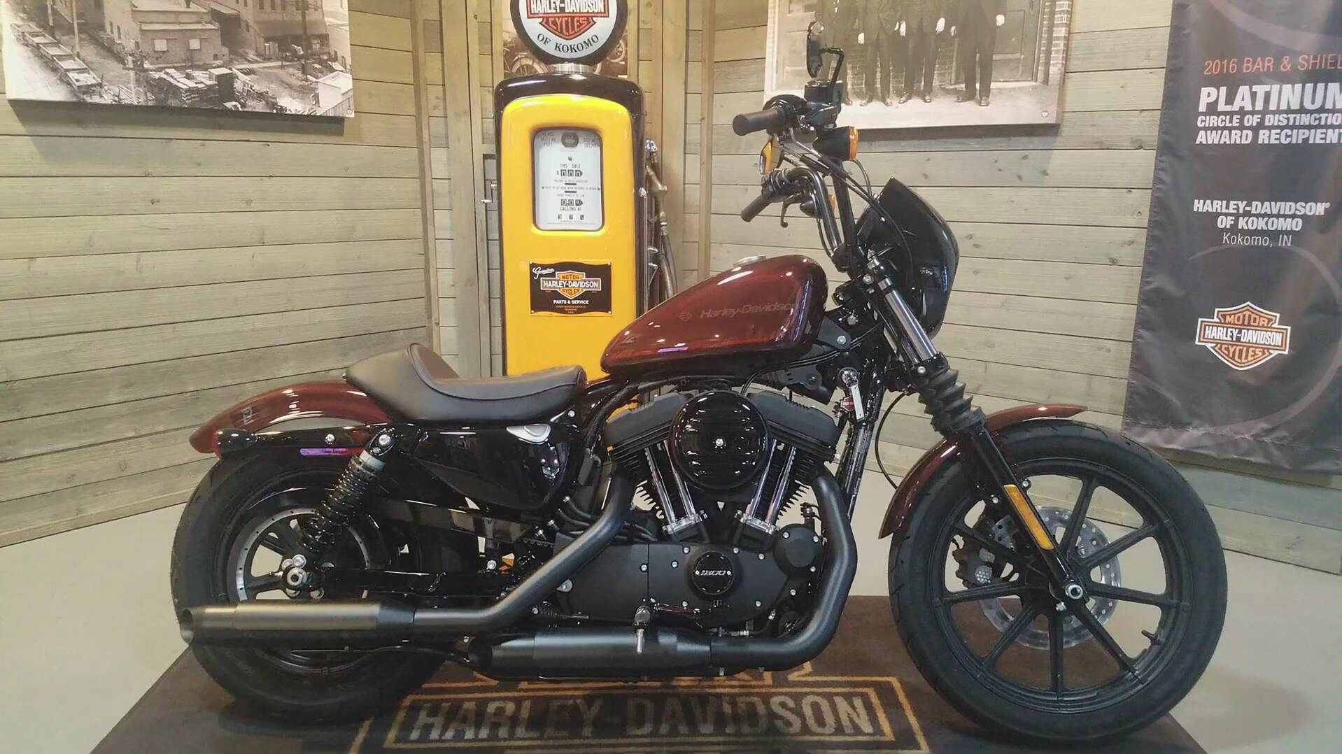 2019哈雷戴维森1200ns硬汉twistedcherry魅惑红