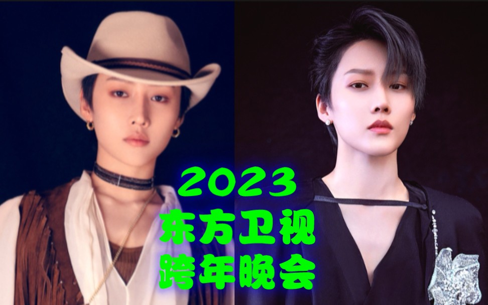 【刘雨昕】【2023东方跨年舞台|Look Into The Mirror&幸会】+【后台采访&练习室版舞蹈】哔哩哔哩bilibili