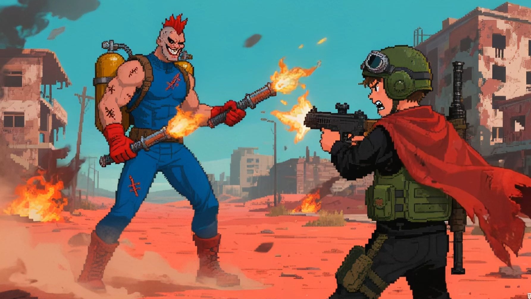 独自面对泰德布罗拉的少年