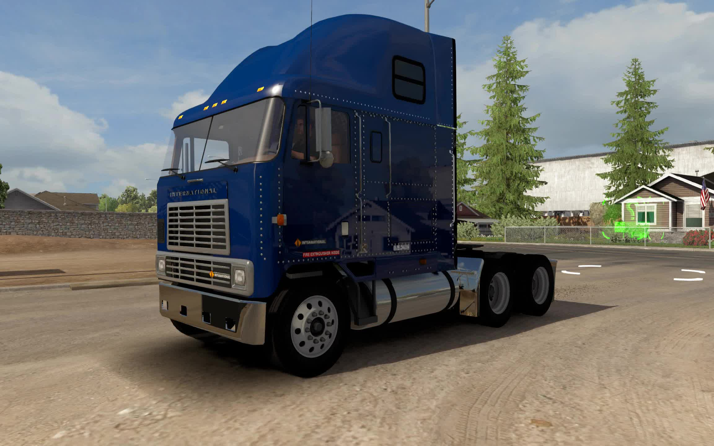 美卡--新车头international_9600最垃圾的倒车入库1.35