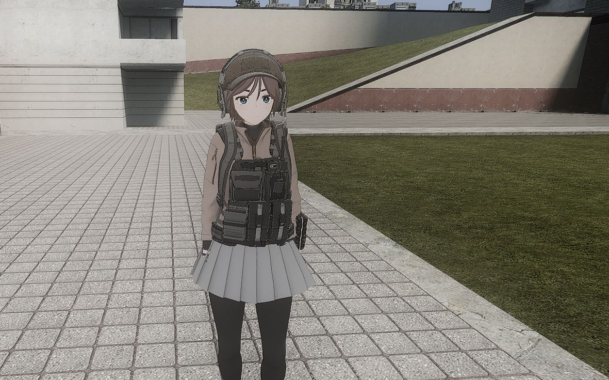 【gmod模组推荐】武装少女 玩家模型