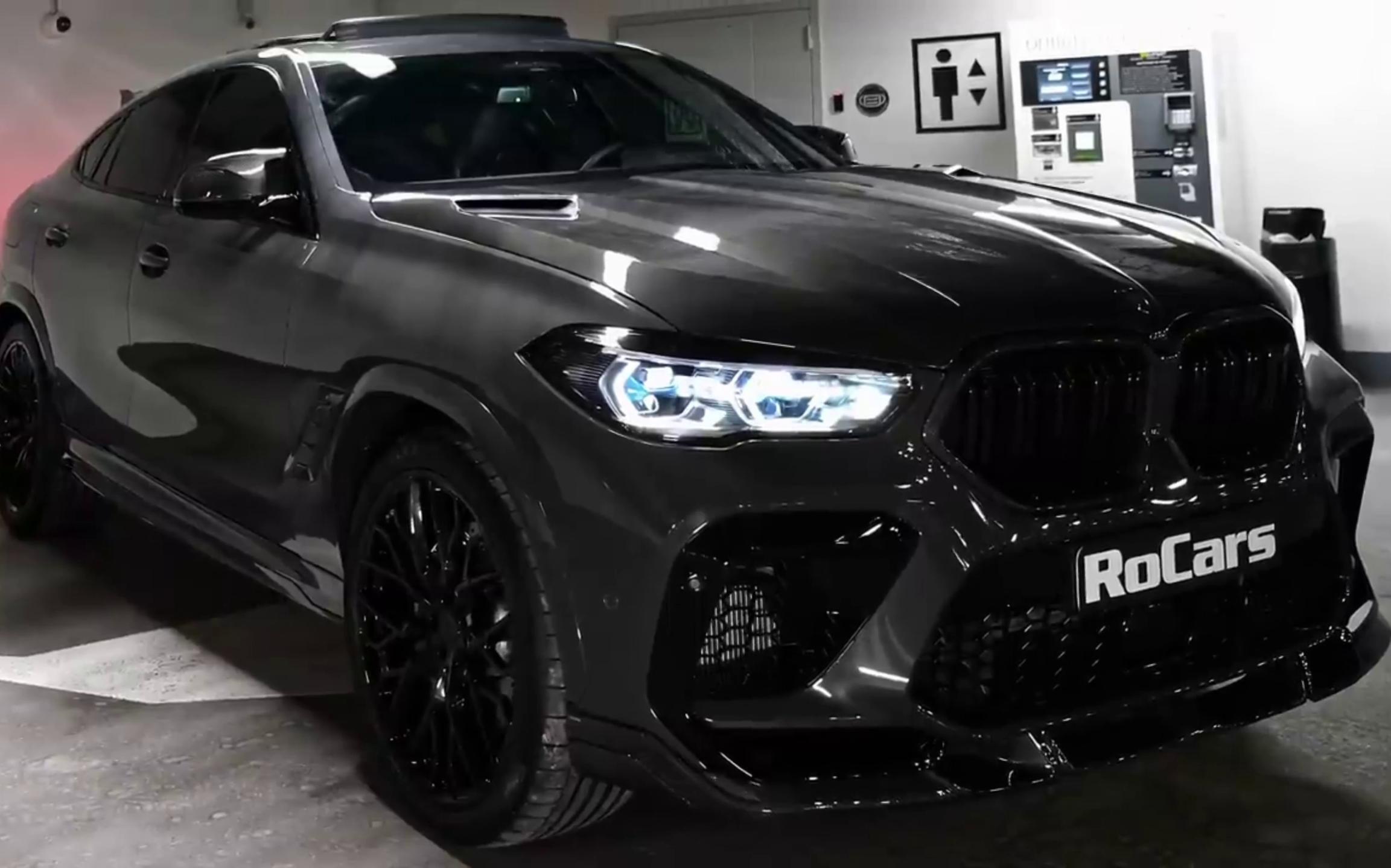 bmwx6m黑武士图片