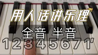 全音？半音？你真的懂了吗？——5分钟快速学乐理【木笛秘奥屋】