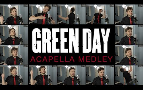 [图][翻唱]Green Day-Boulevard of Broken Dreams, Basket Case等(ACAPELLA by Jared Halley)