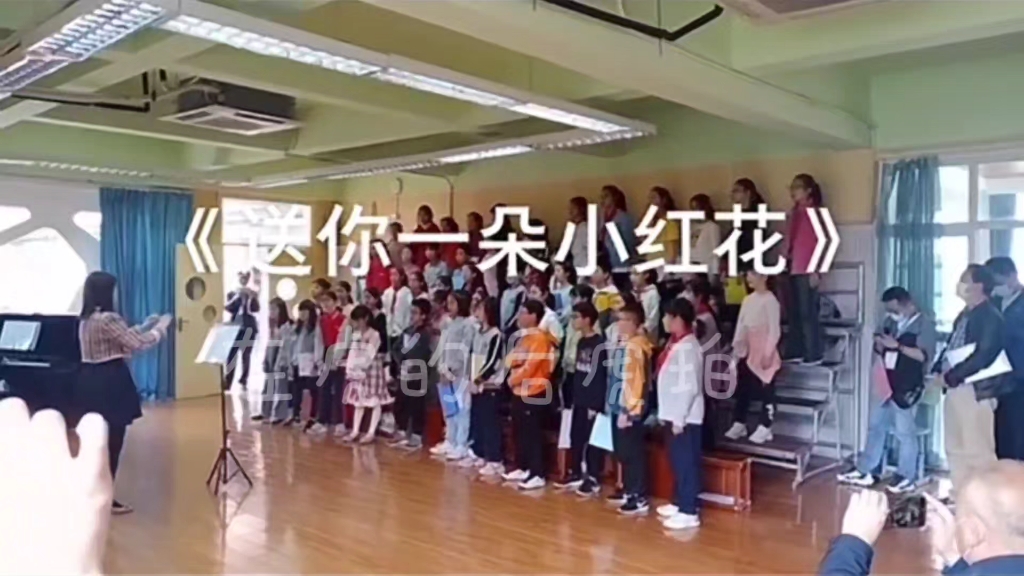 【王橹杰小学合唱团未公开视频】萱草花