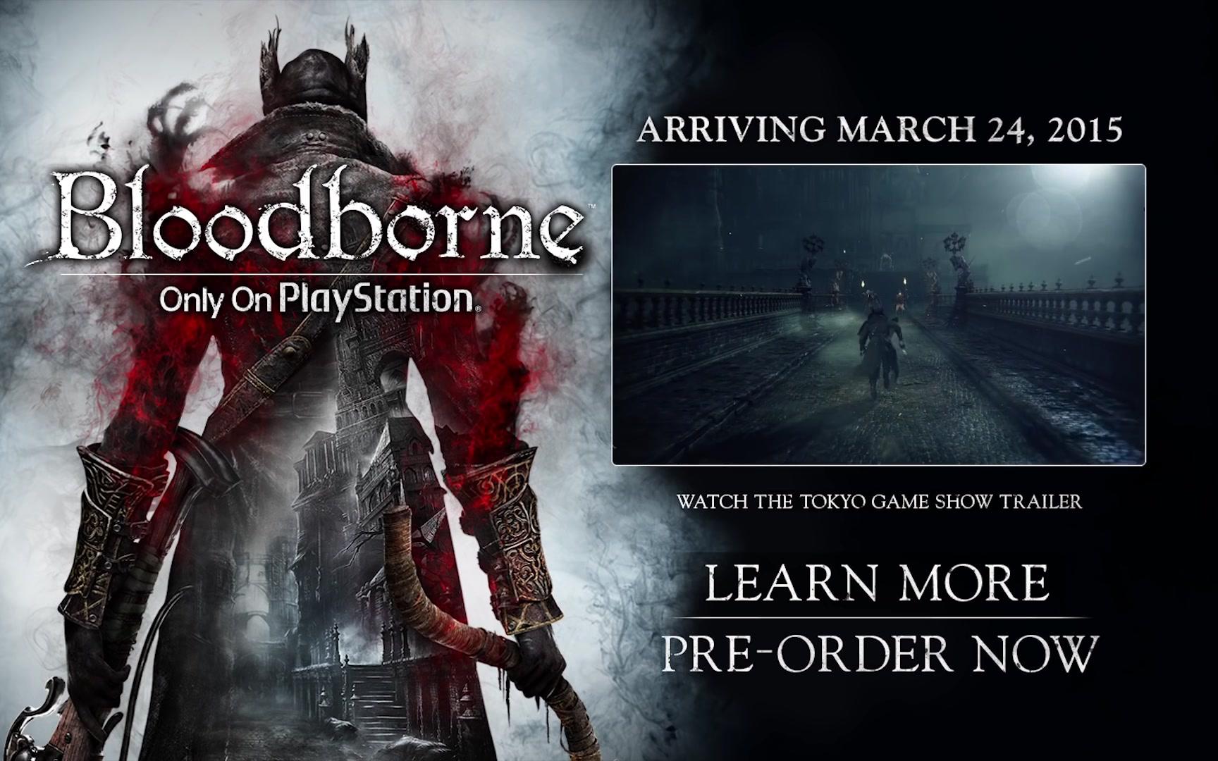 [图]《血源诅咒》TGA2014宣传动画[1080P] - Bloodborne New Gameplay World Premiere