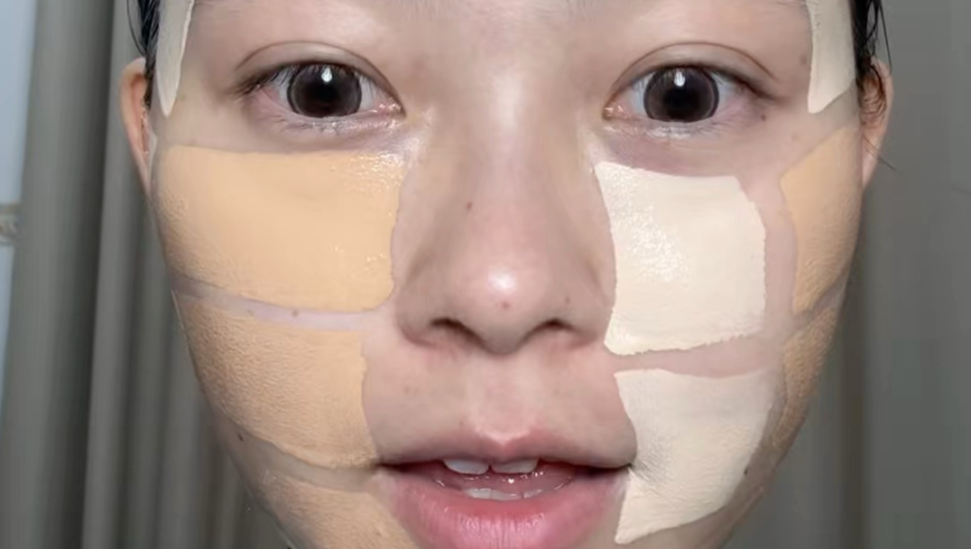 当我尝试反着来上底妆……