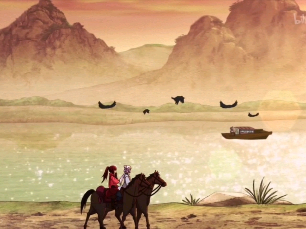 风灵玉秀踏山河长枪刺破云霞方下一生牵挂