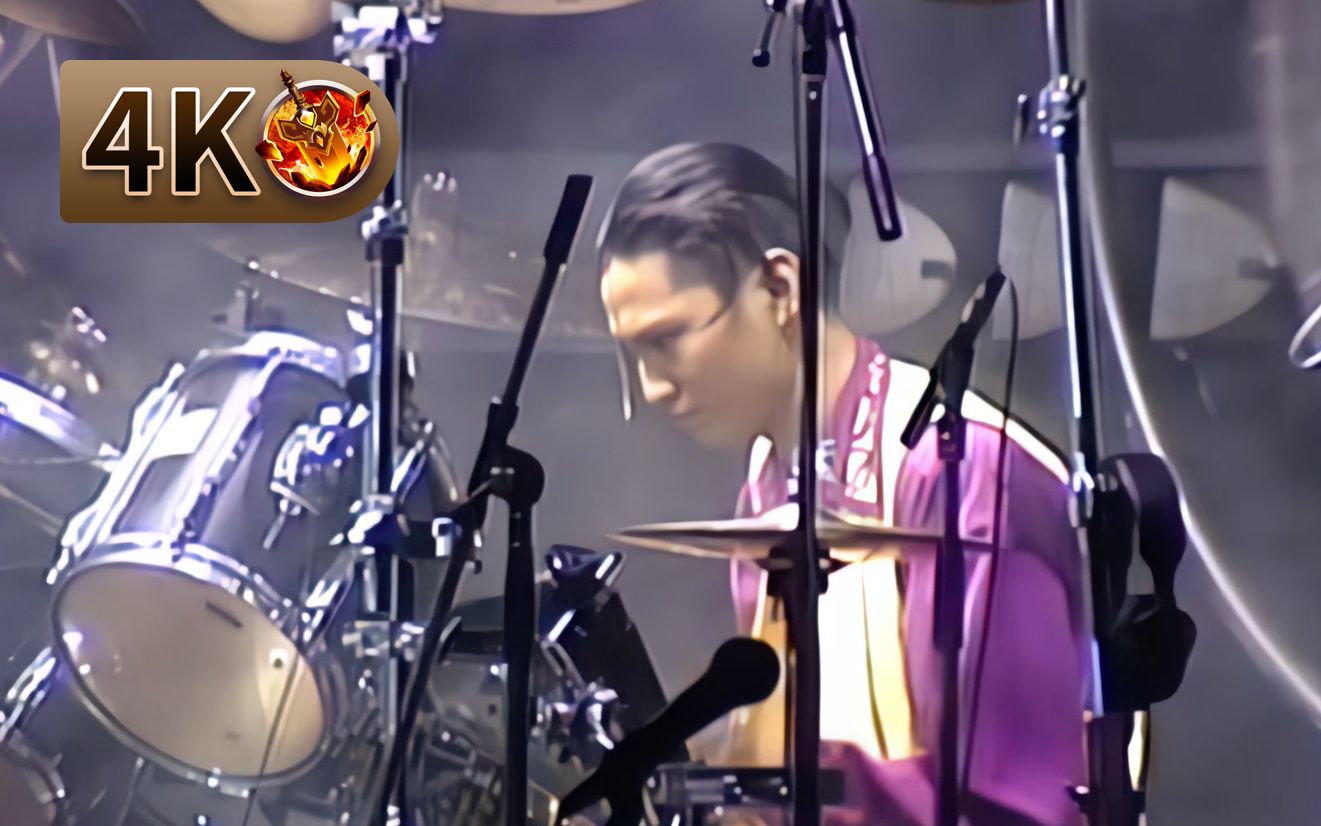 [图]【4K/无损】Beyond叶世荣《Drum Solo》1991生命接触Live