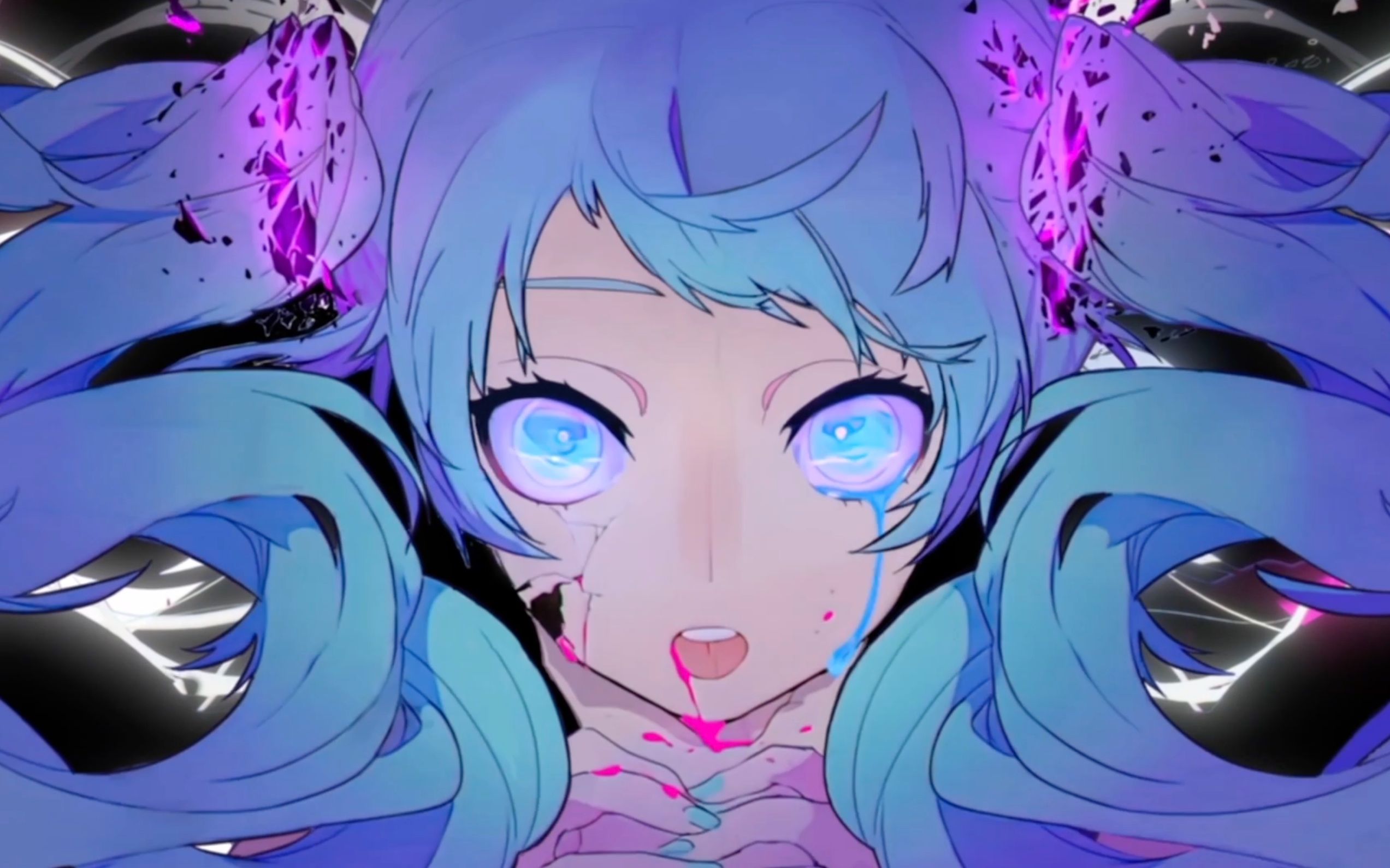 【单图特效式改变pv】幽灵法则 feat.初音未来【中文字幕】