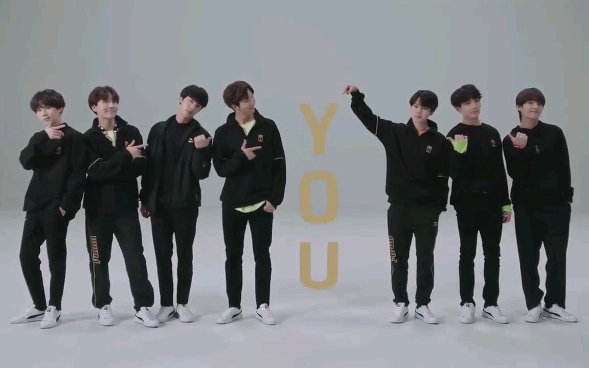 [图]【防弹少年团】PUMA×BTS 小花鞋三代广告合集（持更）