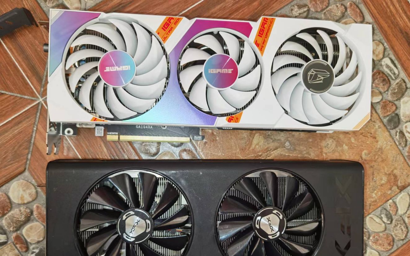 七彩虹rtx3060ti ultra w oc新款gddr6x显卡开箱视频自留