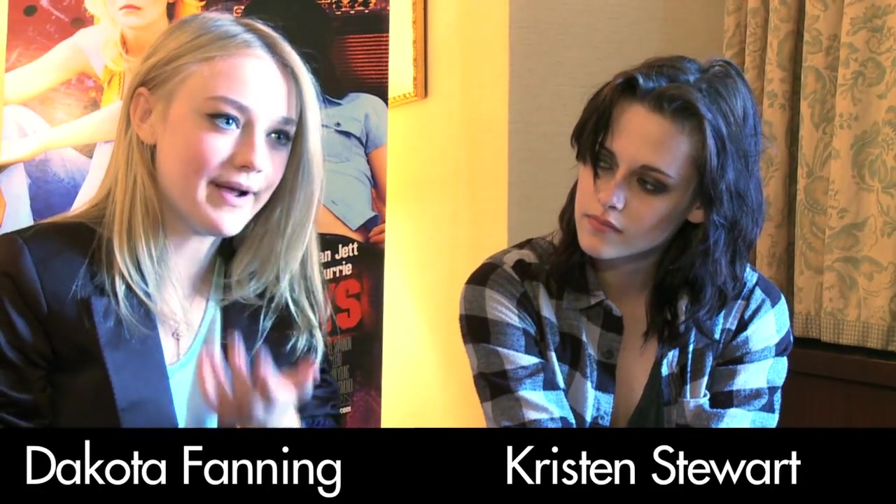 [图]【Kristen Stewart】Interview with Cast and Crew of The Runaways --ELLE