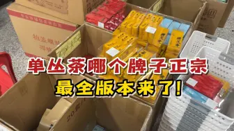 Download Video: 可以闭眼入凤凰单丛茶品牌，本地人公认最正宗，爱喝单丛茶必看！