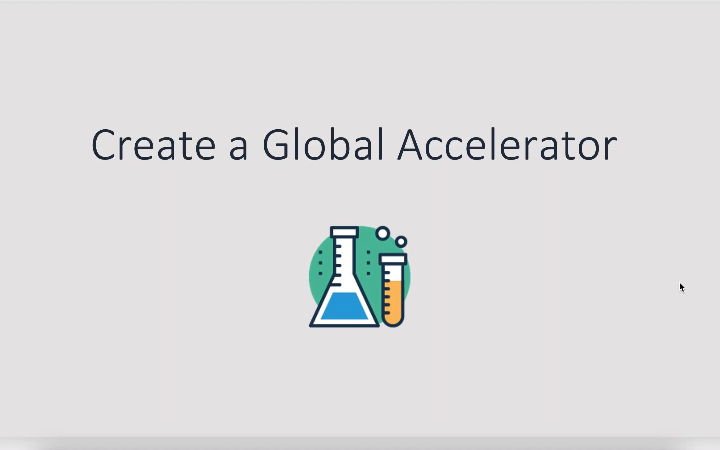 5.6 [HOL] Create a Global Accelerator哔哩哔哩bilibili