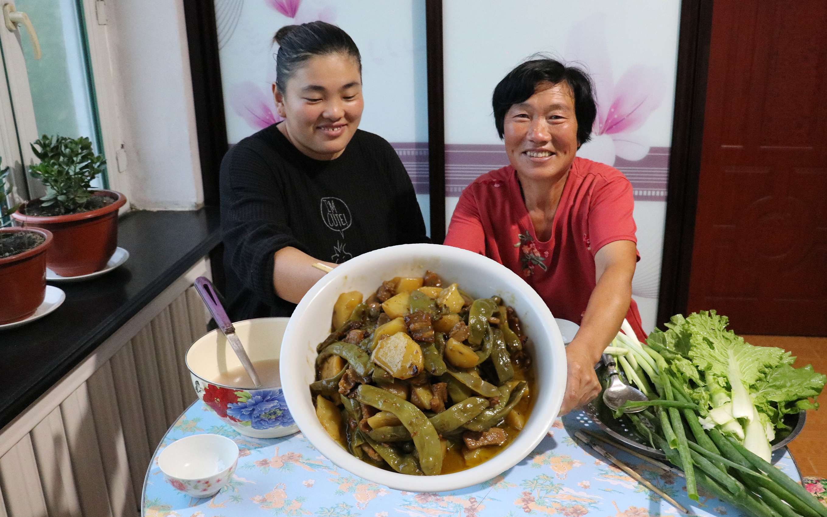 东北油豆角的传统做法,捞饭米汤一锅出,软烂入味,方法超简单哔哩哔哩bilibili