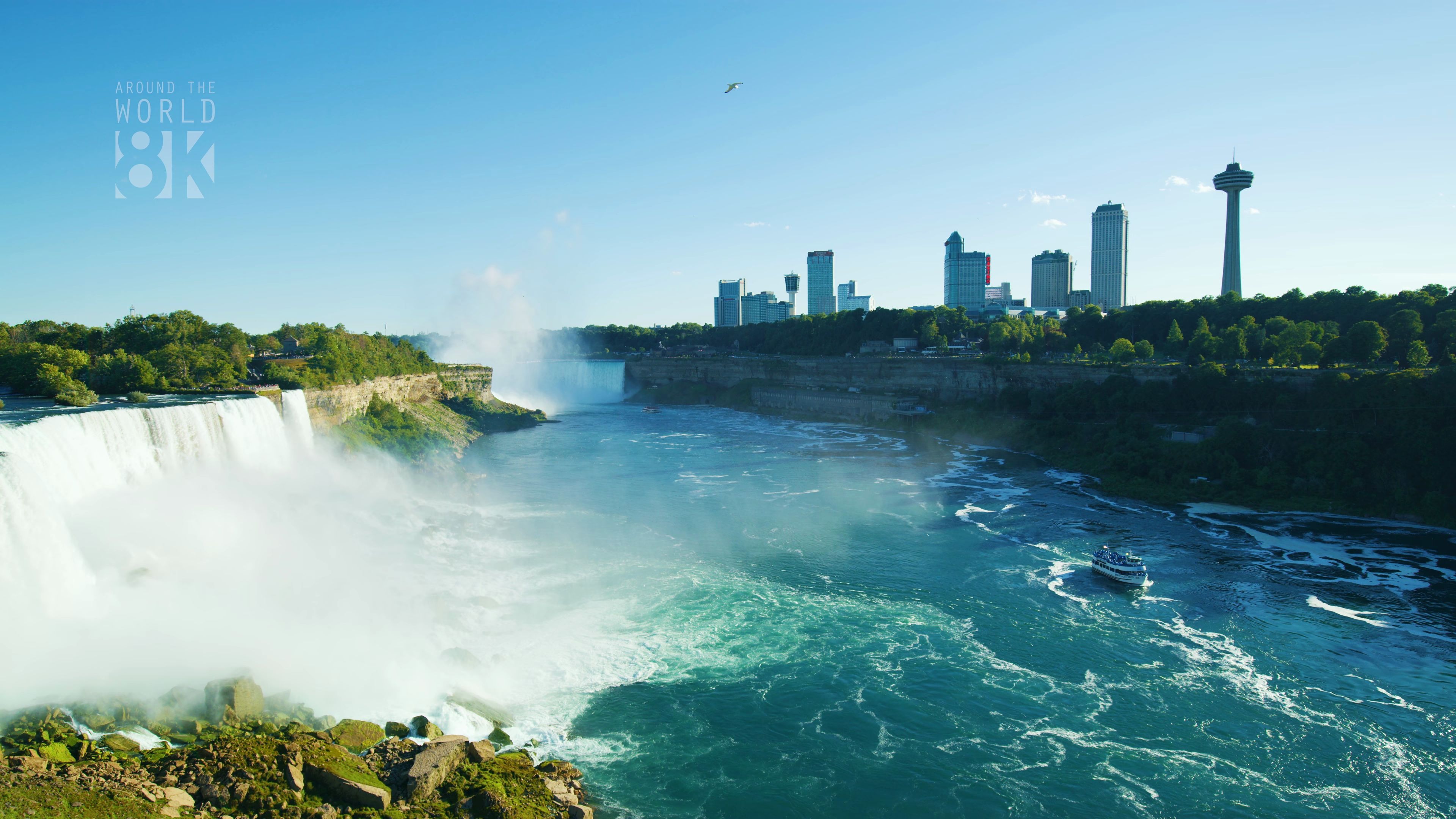 尼亚加拉瀑布(niagara falls)8k