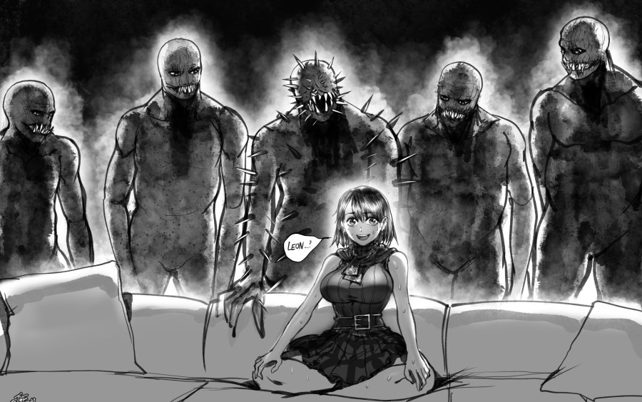 生化危机4重制版 懵逼橡皮人