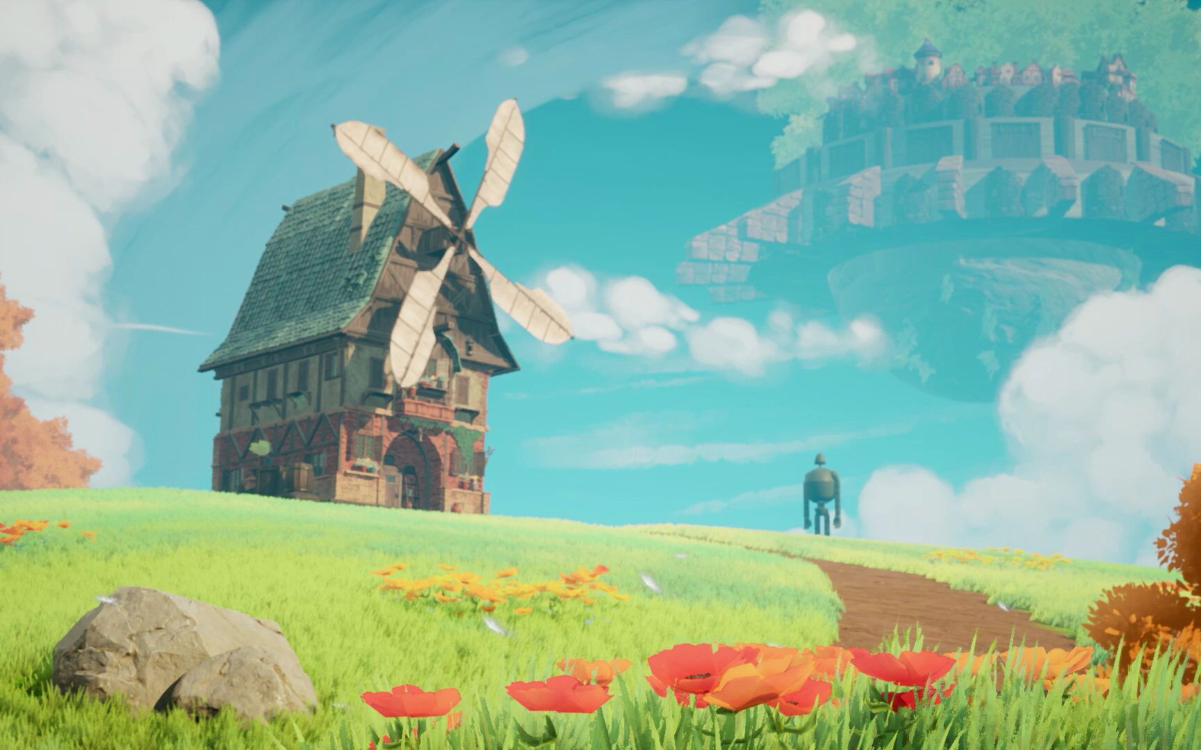 ue4吉卜力场景练习