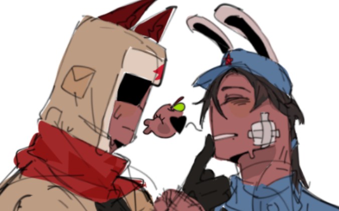 [country humans/瓷苏/手书]我的精神状态?