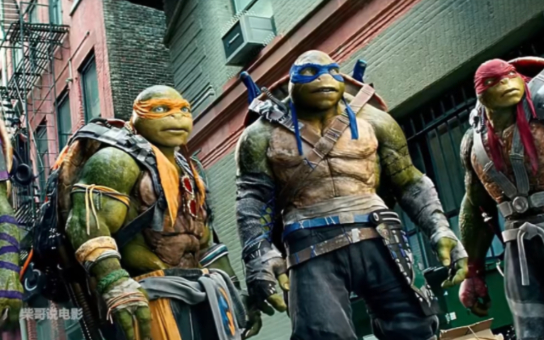 忍者神龟大战外星人,本以为对方是个机器人,不料却是一条鼻涕虫(三)