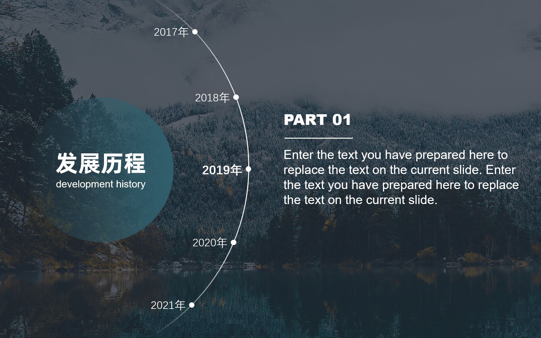 ppt幻灯片旋转发展历程目录