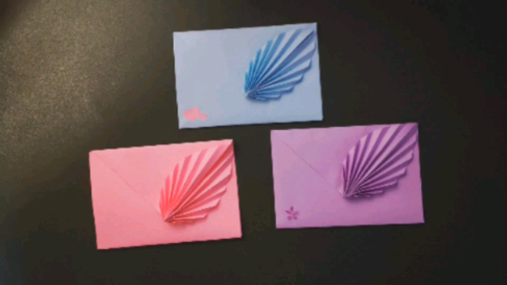 【折纸】相思叶信封/文艺少女心