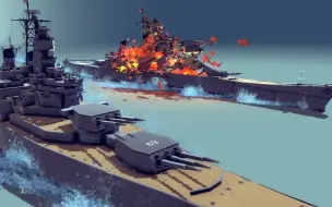 Tải video: 【Besiege】美帝可燃钢？地空决战，炮舰对轰！