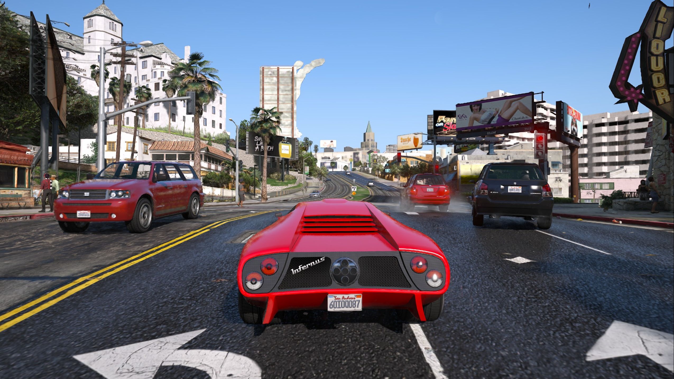 gta5次世代全高画质   原创画质模组效果