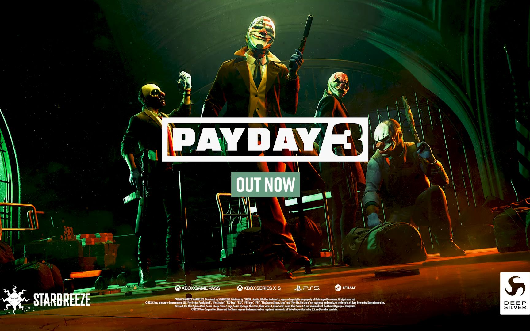 《PAYDAY3 收获日3》| 现已发售!单机游戏热门视频