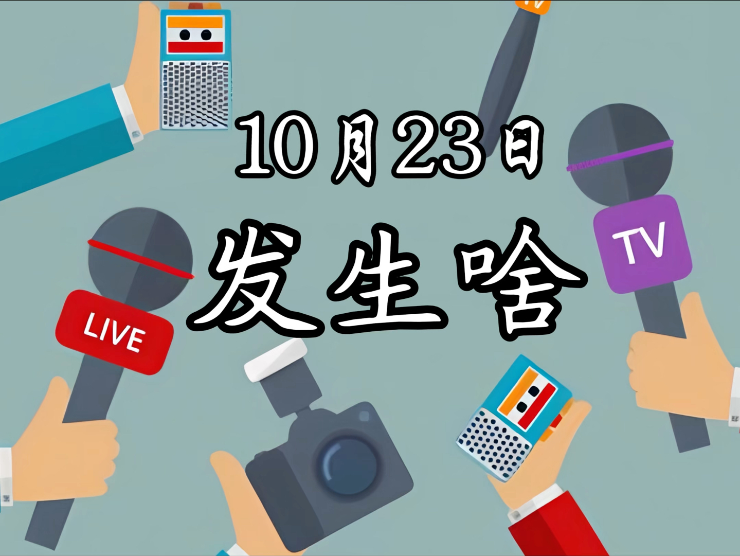 1023日 热点事件都发生了啥哔哩哔哩bilibili