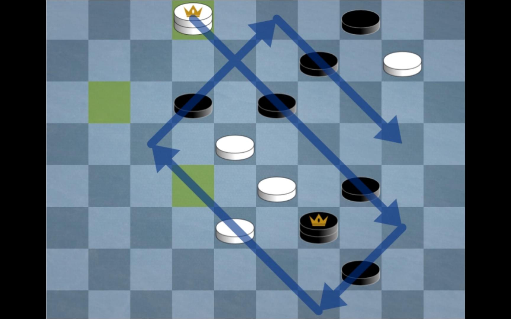 【国际跳棋】 极 限 反 杀