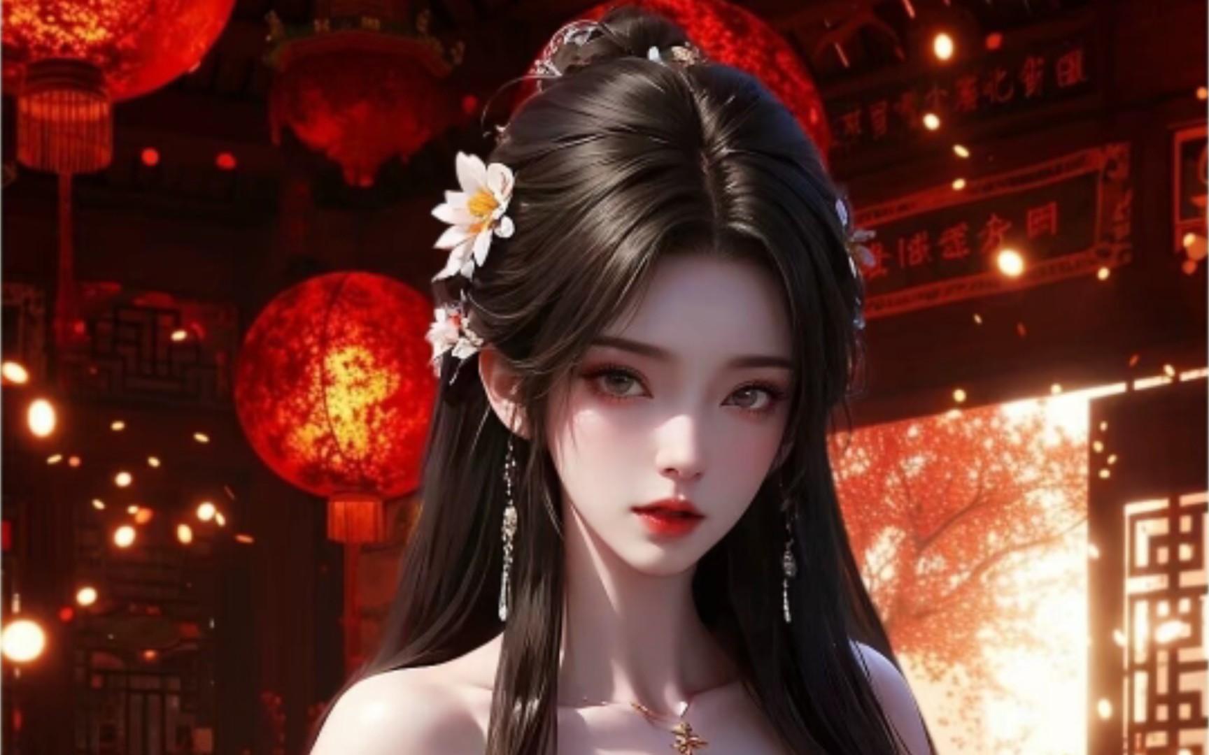 魅力似火!国漫女神的红装盛宴!