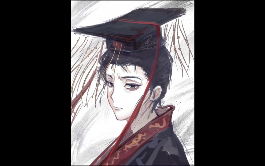 【摩登三国/曹丕】绘画过程