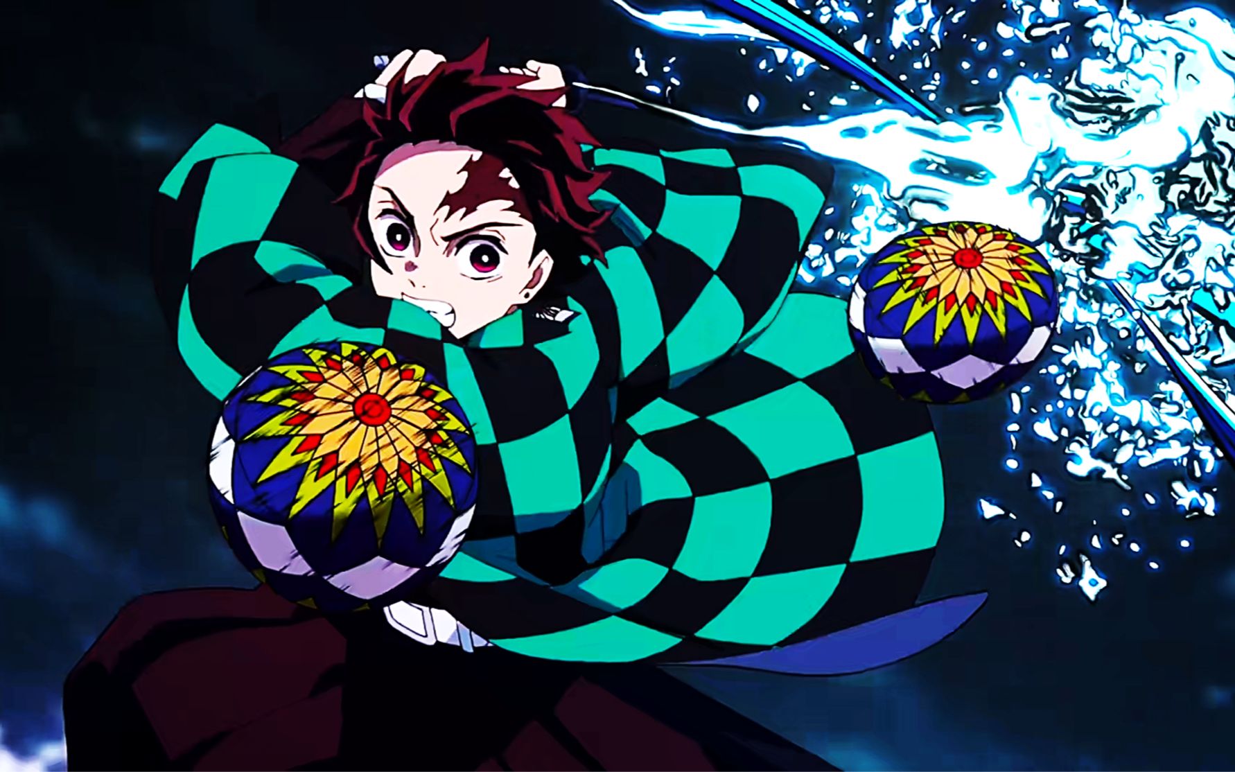 【鬼灭之刃/水之呼吸】第七式 击刺波纹