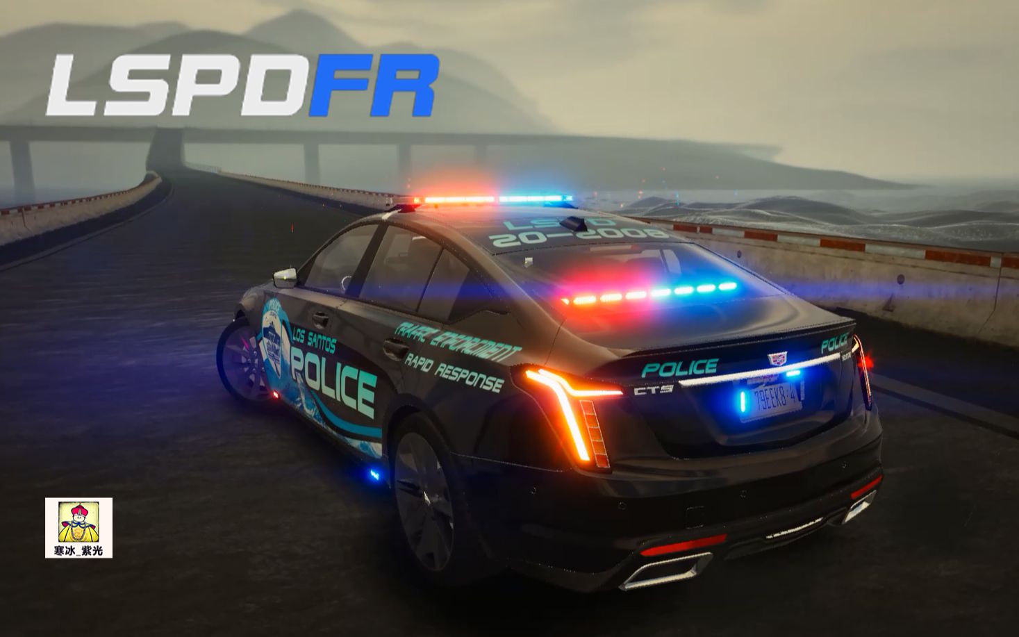 【警车模组分享】2020 Cadillac CT5 UnmarkedNON ELS版 [16]哔哩哔哩bilibili演示