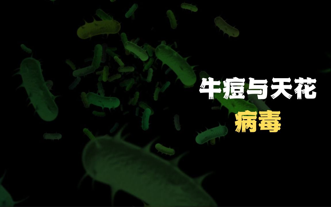 牛痘与天花病毒的诞生与绝迹,历史中又有什麽故事呢哔哩哔哩bilibili