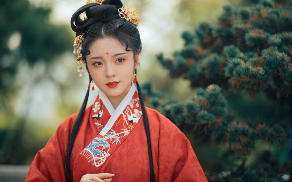 四月,汉服小姐姐,精选第二十三期_哔哩哔哩_bilibili