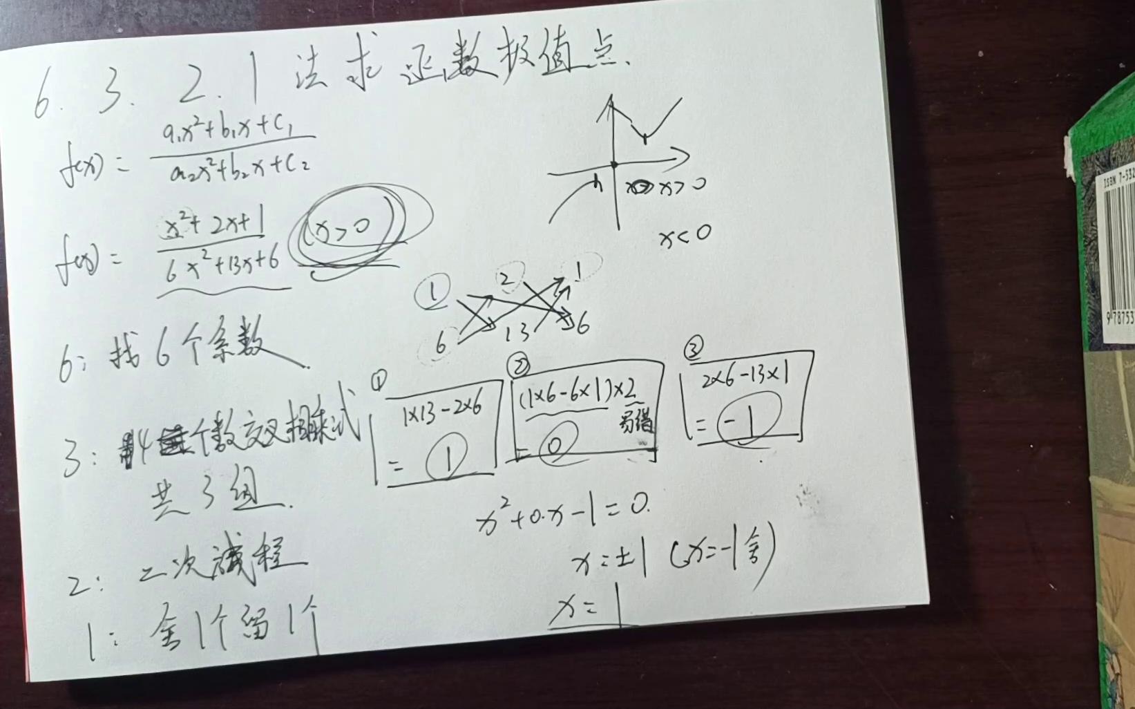 数学之6321法速求函数极值点哔哩哔哩bilibili