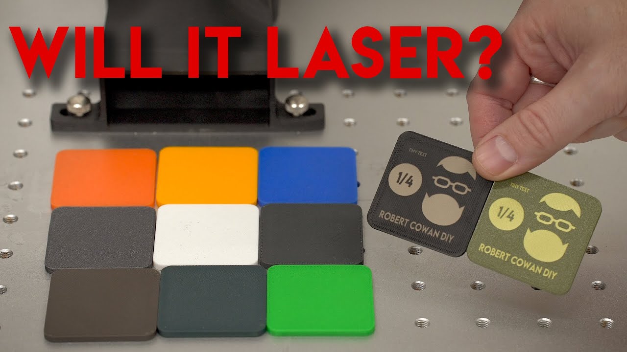 激光标记3D打印零件 | Laser Marking 3d Printed Parts哔哩哔哩bilibili