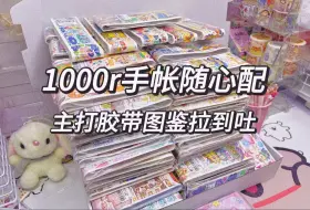 Télécharger la video: 【订单分享】本年最后一份打包视频~1000r随心配打包，下次更新就要等到明年啦（悲）