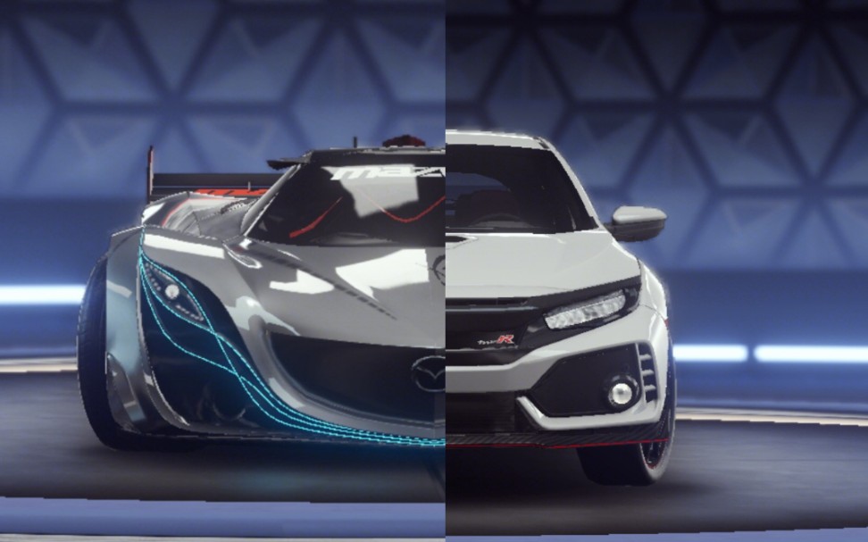 狂野飙车9花费6小时360分钟一口气爆肝出思域typer马自达风籁