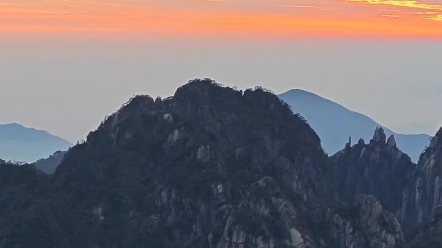 黃山光明頂 旭日東昇 日出