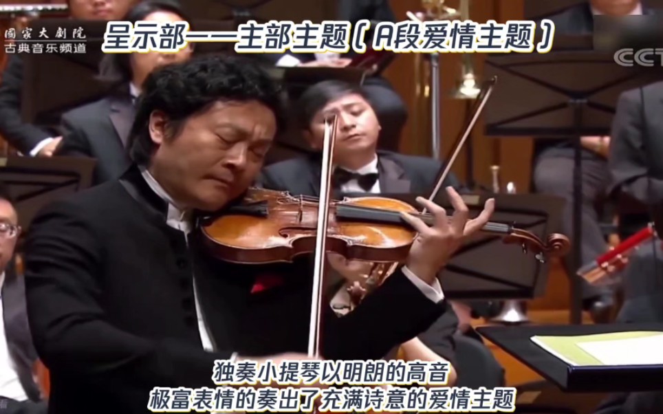 [图]（带文字赏析）吕思清／北京交响乐团 小提琴协奏曲《梁山伯与祝英台》